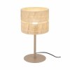 Lampka nocna stołowa abażurowa beżowa słomkowa boho nowoczesna minimalistyczna klasyczna dekoracyjna CALMA 16178 TK-LIGHTING